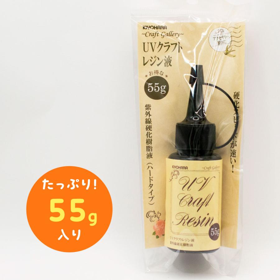 キヨハラ UVR55G UVクラフトレジン液55g : のぼり旗 グッズプロ