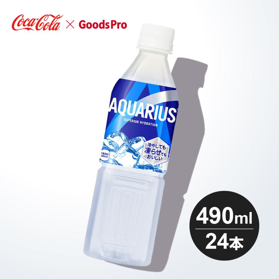 アクエリアス 490ml 冷凍PET 1ケース 24本 : のぼり旗 グッズプロ