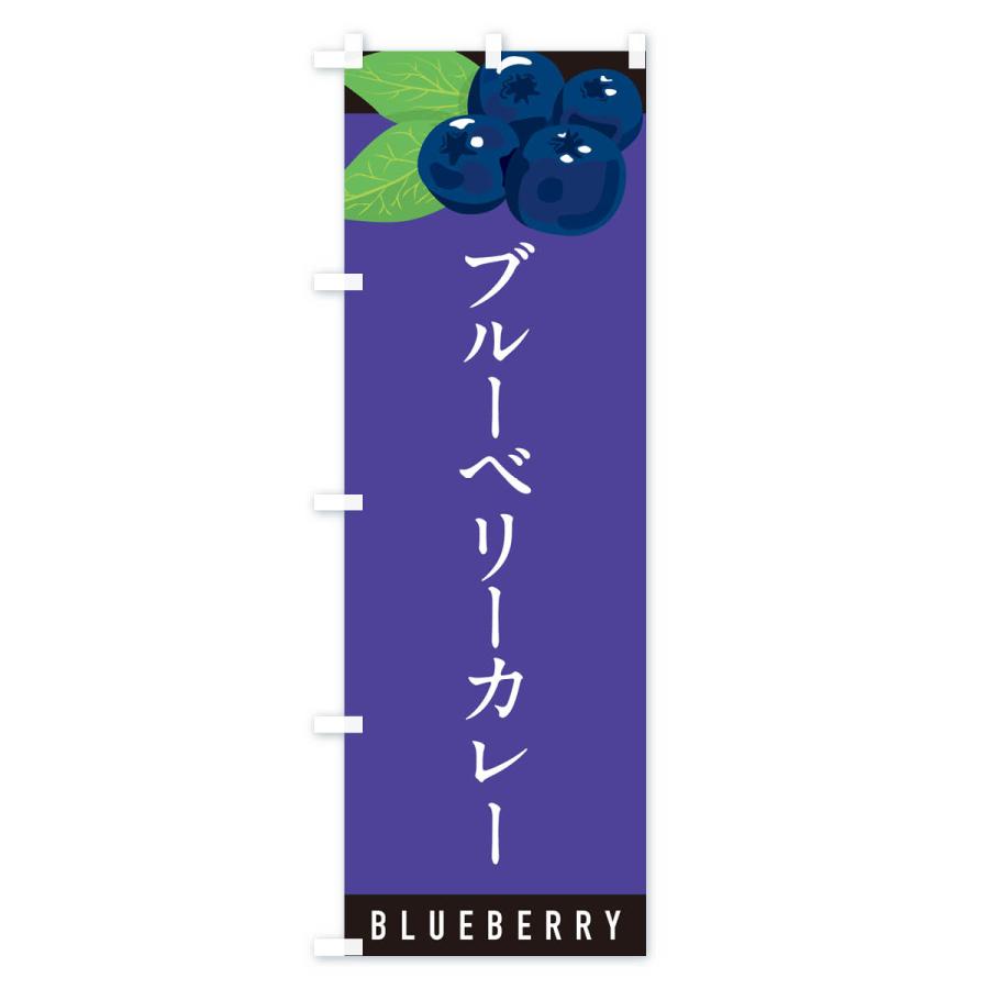 のぼり旗 ブルーベリーカレー｜goods-pro｜03