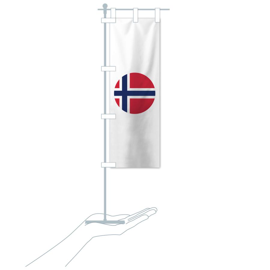 のぼり旗 ノルウェー王国国旗 |  | 19