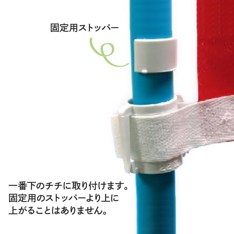 くるナビ のぼり旗用パーツ 22mm 棒袋仕様 120個 くるナビ のぼり旗
