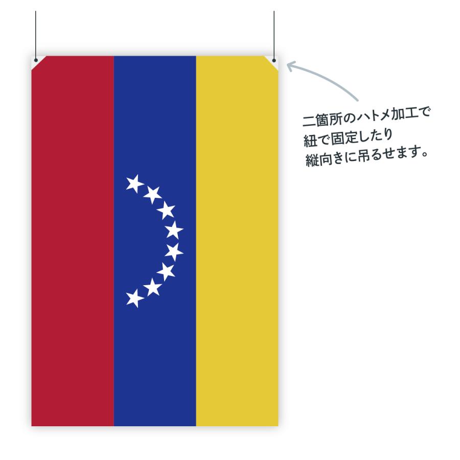 ベネズエラ ボリバル共和国 国旗 W75cm H50cm 7c11 のぼり旗 グッズプロ 通販 Yahoo ショッピング