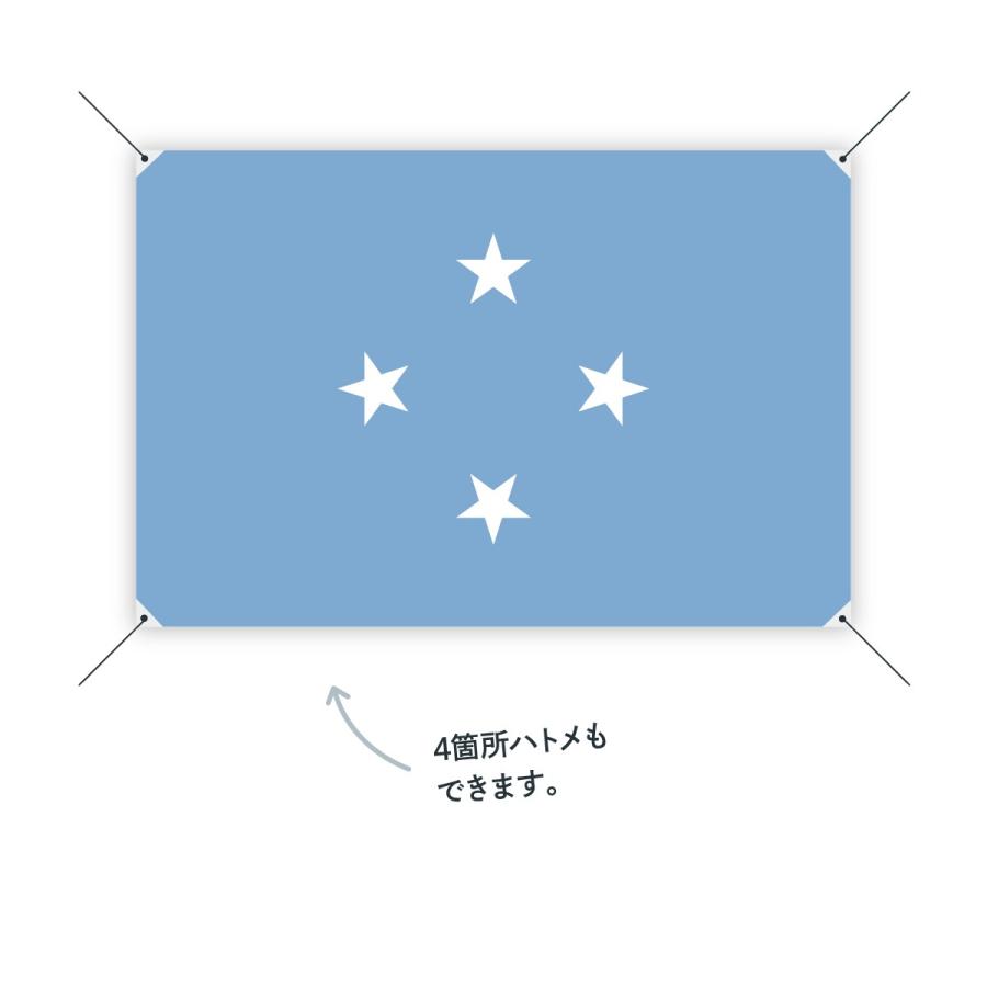 ミクロネシア連邦 国旗 W75cm H50cm 7c1c のぼり旗 グッズプロ 通販 Yahoo ショッピング