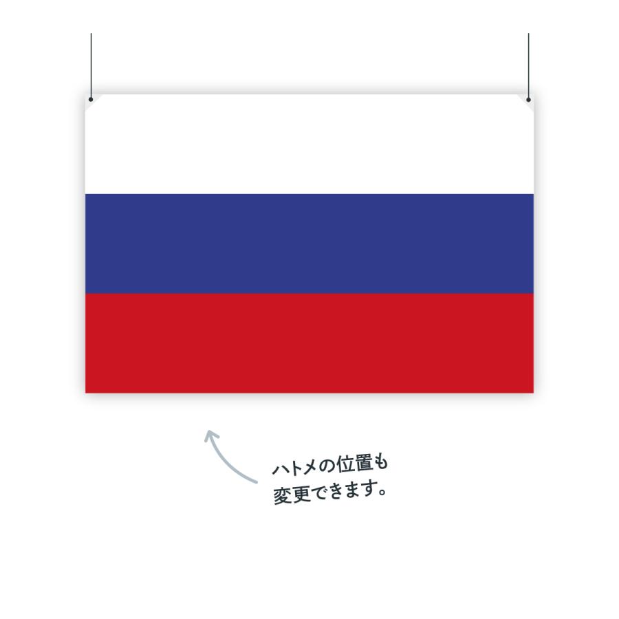 ロシア連邦 国旗 W75m H50cm : のぼり旗 グッズプロ - 通販 - Yahoo