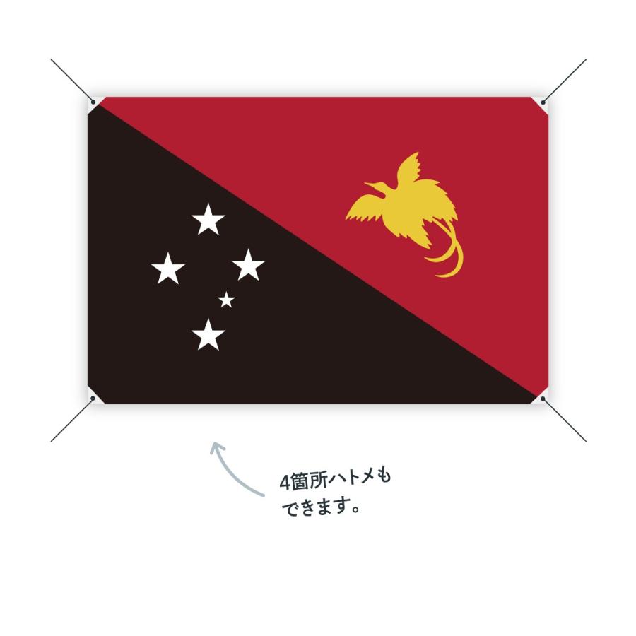 パプアニューギニア独立国 国旗 W75cm H50cm 7c7g のぼり旗 グッズプロ 通販 Yahoo ショッピング