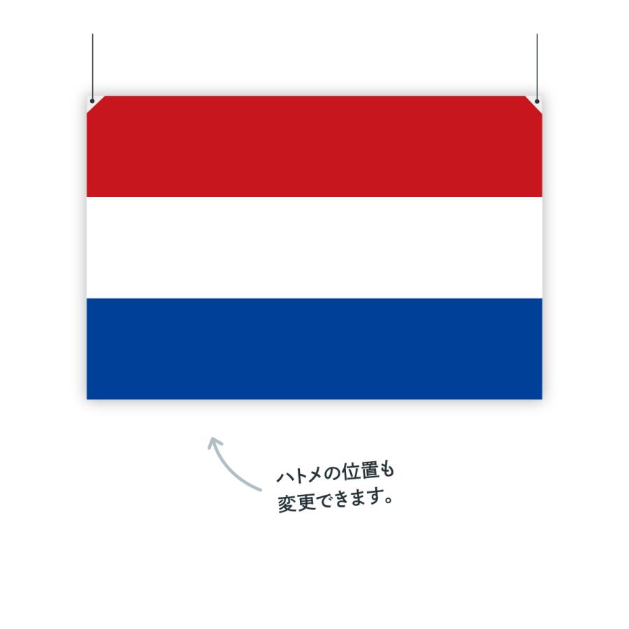 オランダ 国旗 W75cm H50cm｜goods-pro｜03