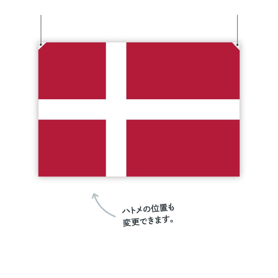 デンマーク 国旗 W75cm H50cm : のぼり旗 グッズプロ - 通販 - Yahoo