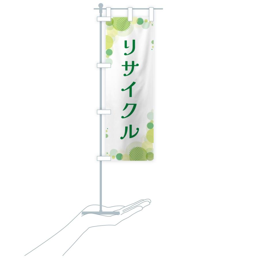 のぼり旗 リサイクル・水玉 |  | 17