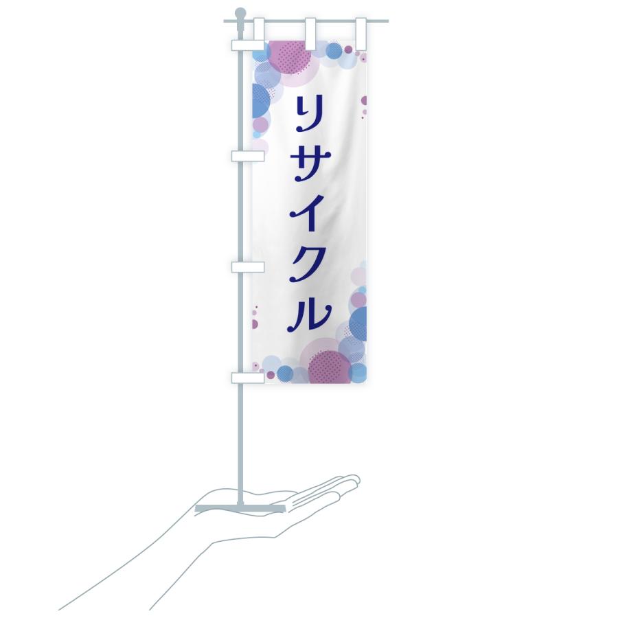 のぼり旗 リサイクル・水玉 |  | 18