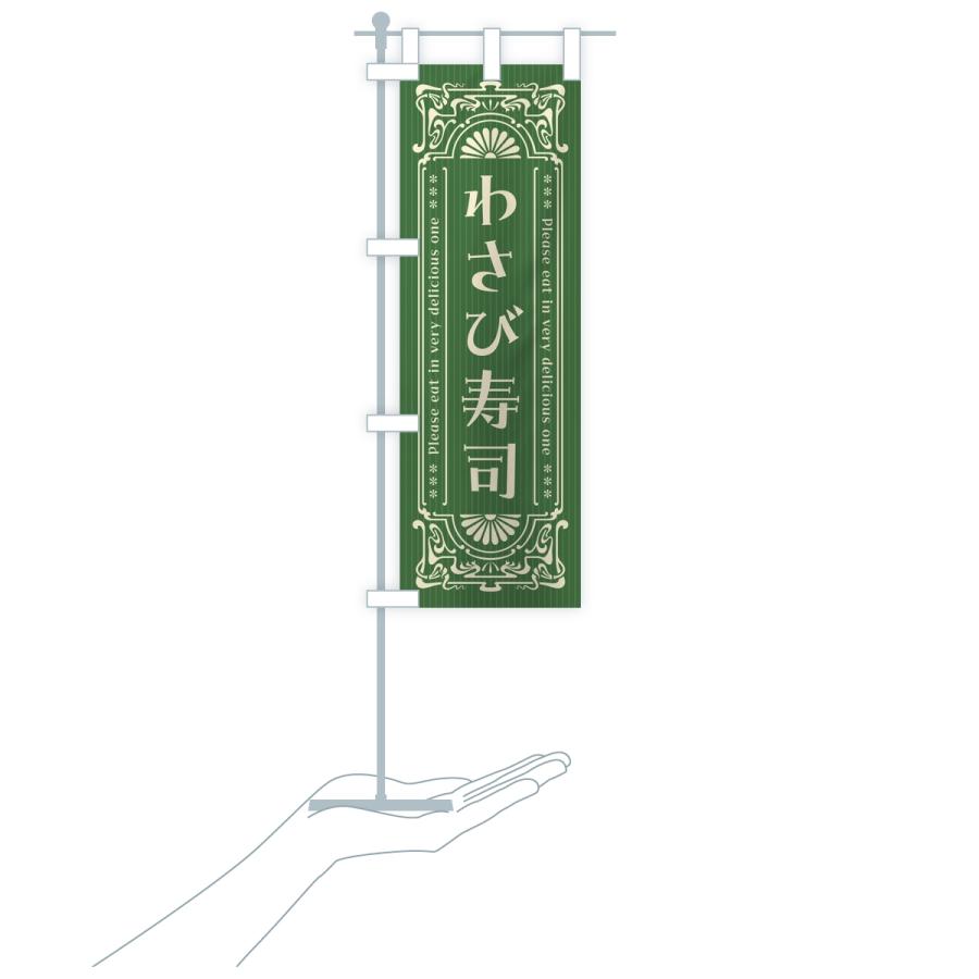 のぼり旗 わさび寿司・レトロ |  | 16