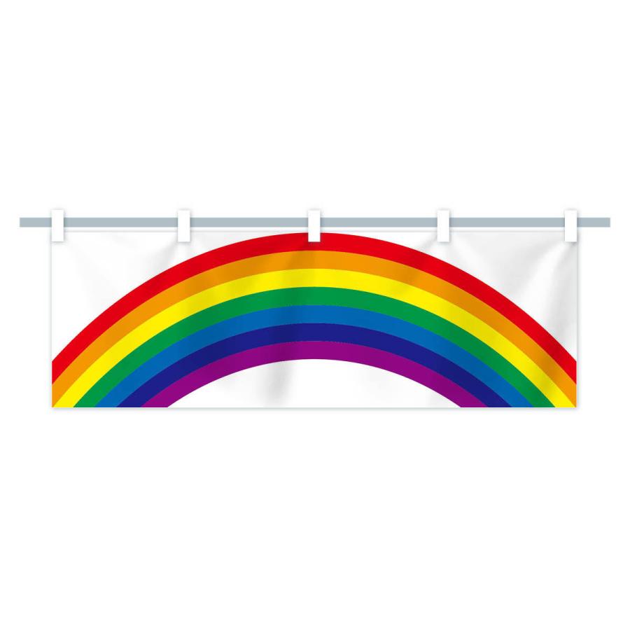 横幕 レインボー虹七色 : のぼり旗 グッズプロ - 通販 - Yahoo