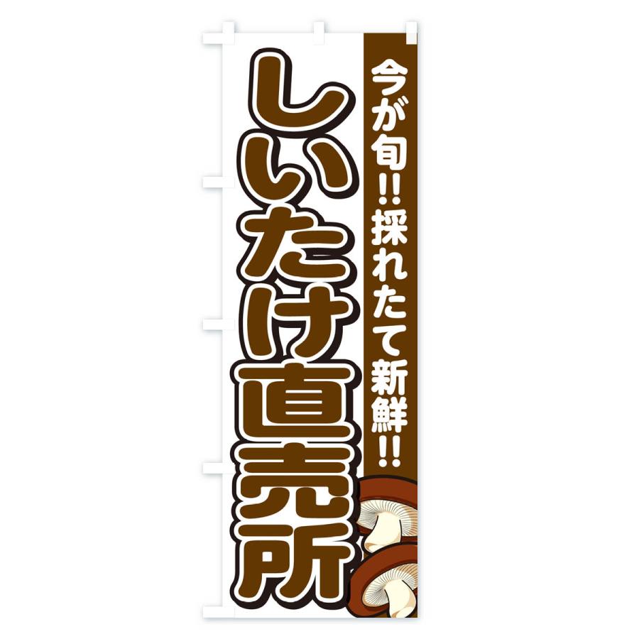 のぼり旗 しいたけ直売所・シイタケ・椎茸 |  | 01