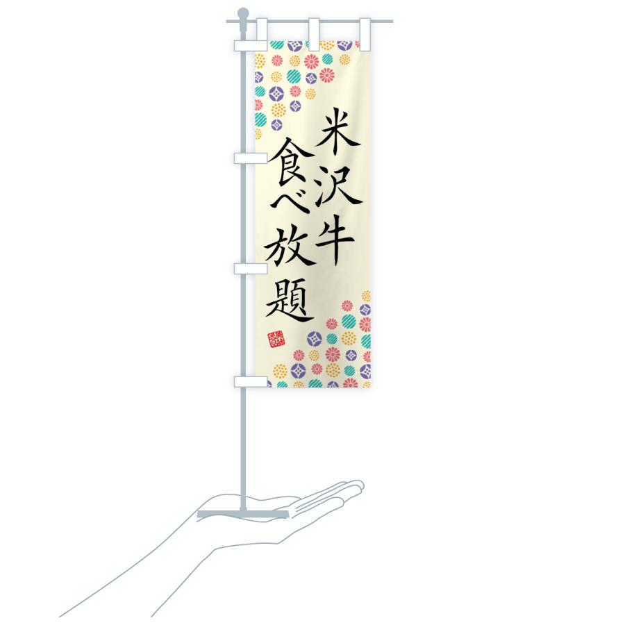 のぼり旗 米沢牛食べ放題・和牛・ブランド牛 |  | 18