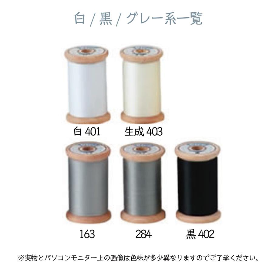 ピセ 手ぬい糸 200m巻 フジックス 白黒グレー系 : のぼり旗 グッズプロ