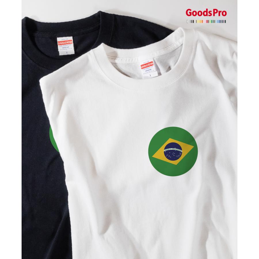 Tシャツ ブラジル国旗 : のぼり旗 グッズプロ - 通販 - Yahoo!ショッピング