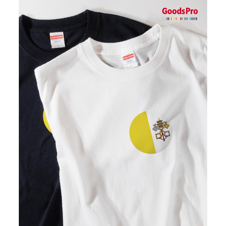 バチカン市国に愛されたい バチカン市国に愛されたいTシャツ XLサイズ ホワイト Tシャツ バチカン市国国旗 : のぼり旗 グッズプロ - 通販 - Yahoo
