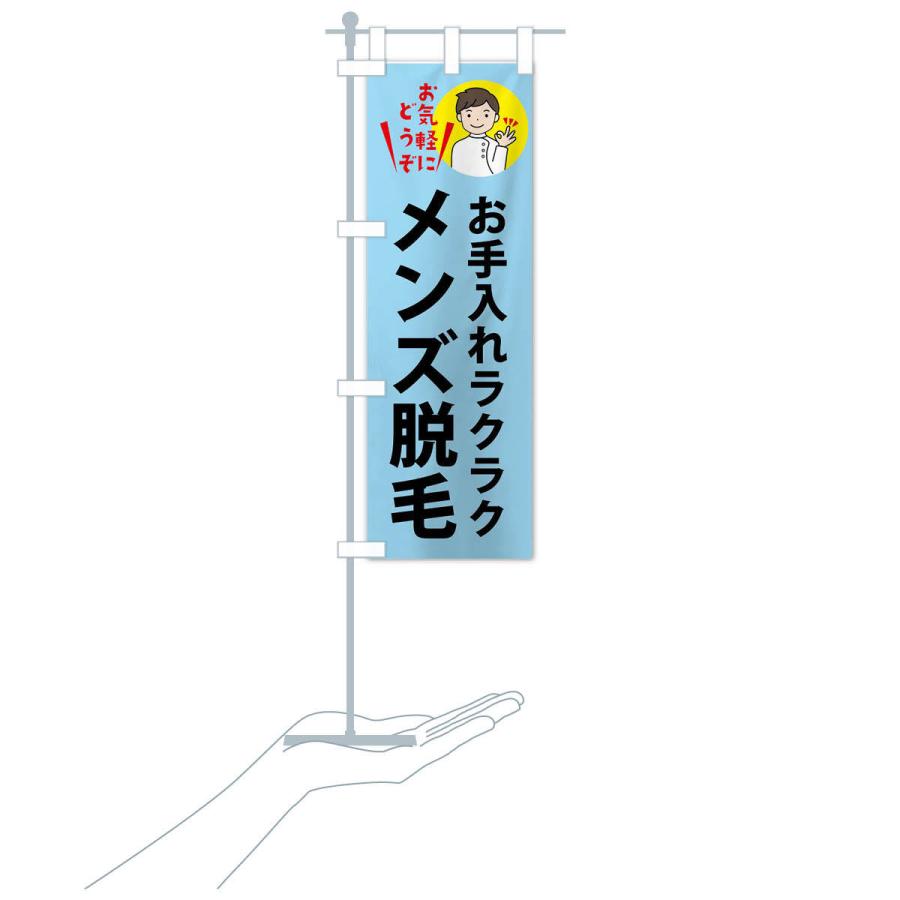 のぼり旗 メンズ脱毛 |  | 18