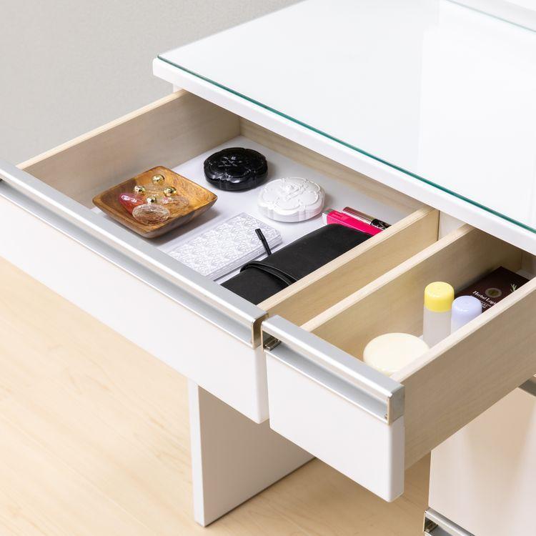 ドレッサー 三面鏡 おしゃれ 白 一生紀 ISSEIKI 一生紀