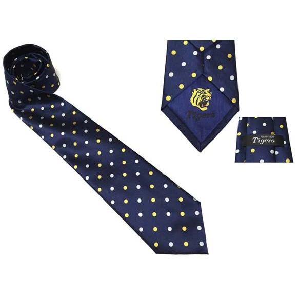 Tigers] プロ野球グッズ 阪神タイガースグッズ ネクタイ ネイビー