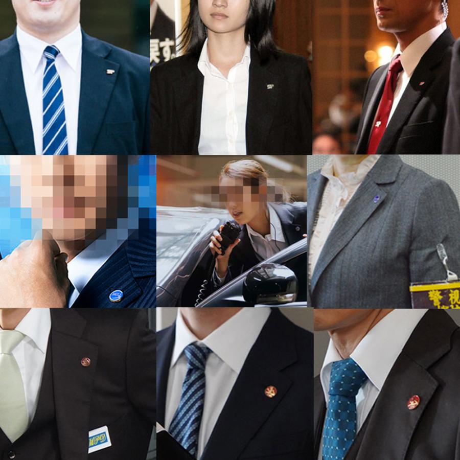 警察 ネクタイピン タイタック◇ドラマ映画舞台撮影用小道具◇スチール