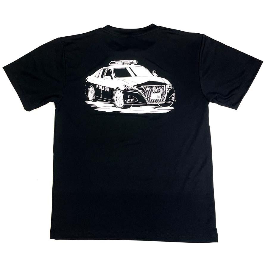 警察 アパレル POLICEパトカークリア ドライTシャツ ドラマ映画撮影