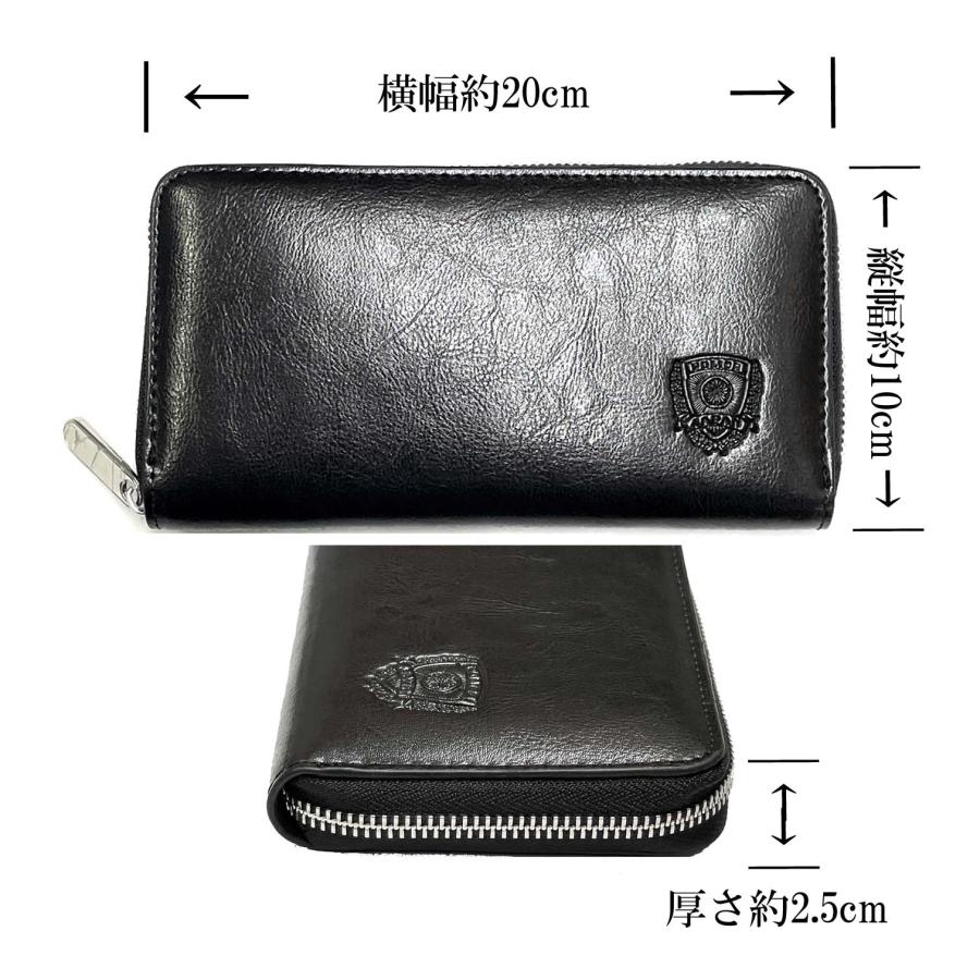 警察 POLICE グッズ徽章 エンブレム 牛革 財布 カード入れ : グッズ