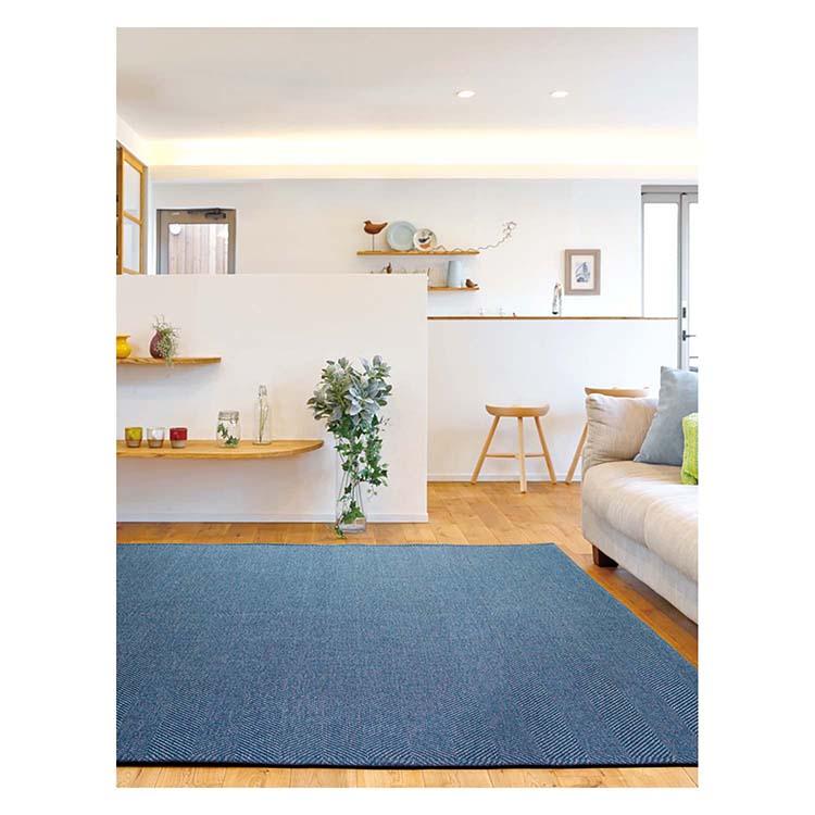 大島屋 ラグ 洗える ジャガードラグ オールシーズン使える 約70×180cm
