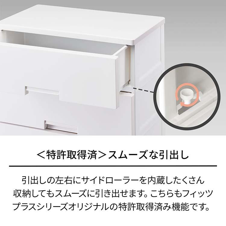 Fits 天馬 チェスト フィッツチェスト 5段 幅75cm 約75×41×105cm 7505