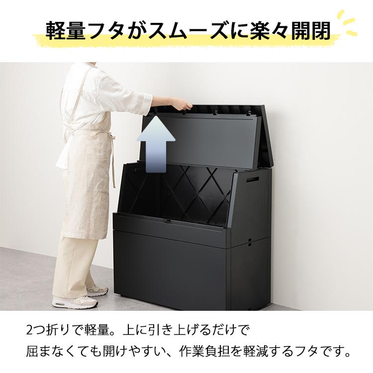 リス SOLOW 出し入れがスムーズな屋外ストッカー 250L 日本製 全2色