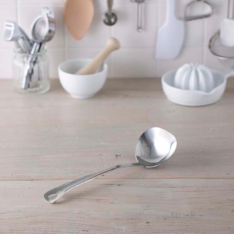 貝印 KAI SELECT100 セレクト100 レードル シルバー 約27.7×8.5×5.5cm