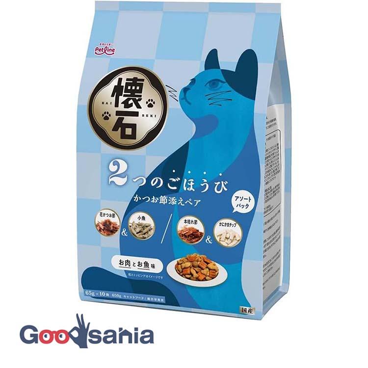 懐石 2つのごほうび かつお節添えペア 650g (65g×10袋) : Goodsania