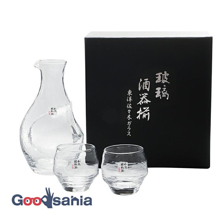 東洋佐々木ガラス 冷酒セット 酒グラスコレクション 酒器揃え 箱入り