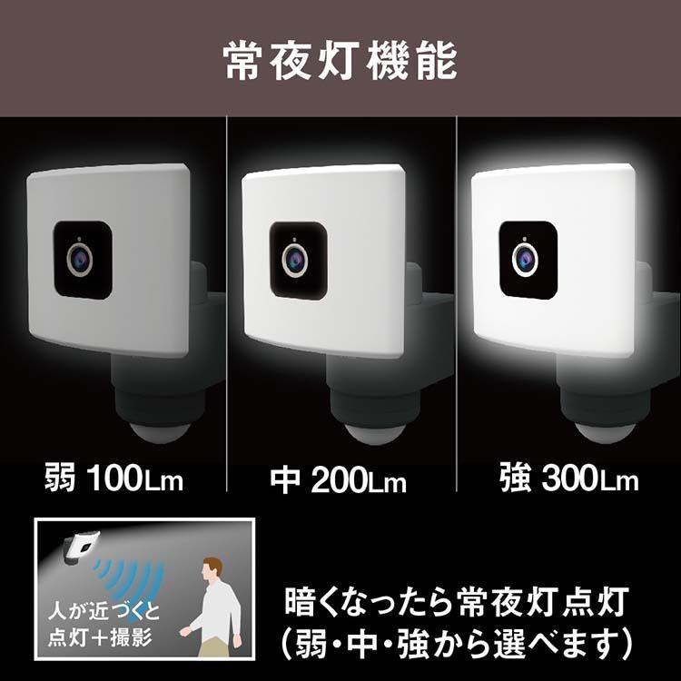 RITEX ムサシ センサーライト 20Wワイド 追尾式 LEDセンサーライト Wi