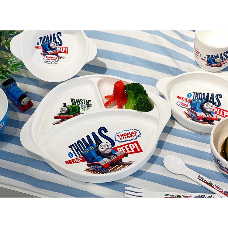 オーエスケー ランチ皿 きかんしゃトーマス 約23.6×19.4×3.2cm 日本製
