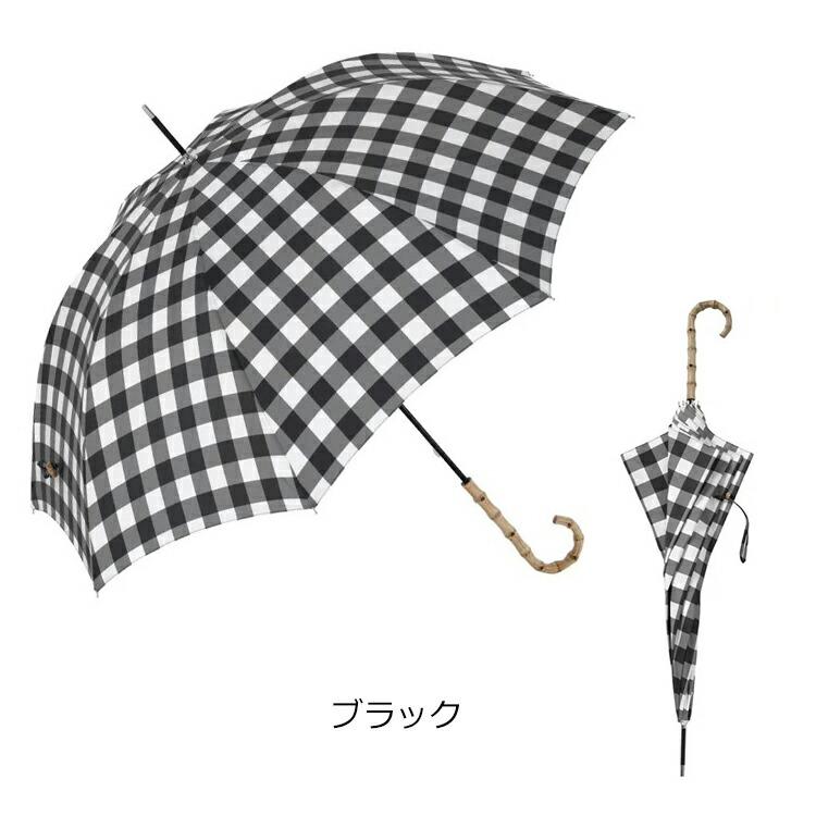 because（ビコーズ） ギンガムチェック 晴雨兼用傘 58cm : Goodsania