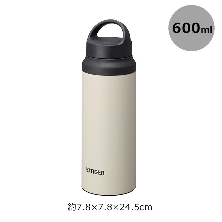 タイガー魔法瓶 真空断熱ボトル 600ml 持ちやすいスラントハンドル MCZ