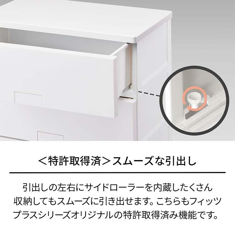 Fits 天馬 チェスト フィッツチェスト 5段 幅55cm 約55×41×105cm 5505