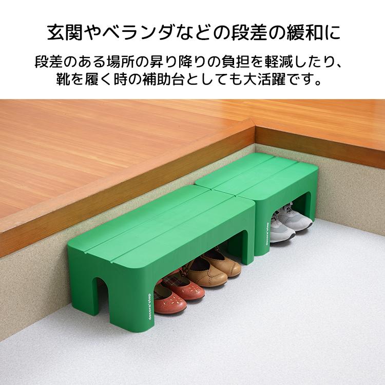 squ+ サンカ 踏み台 デコラステップ S 約39.5×28×20cm 日本製 全3色 : Goodsaniaマック土居店 - 通販 ...