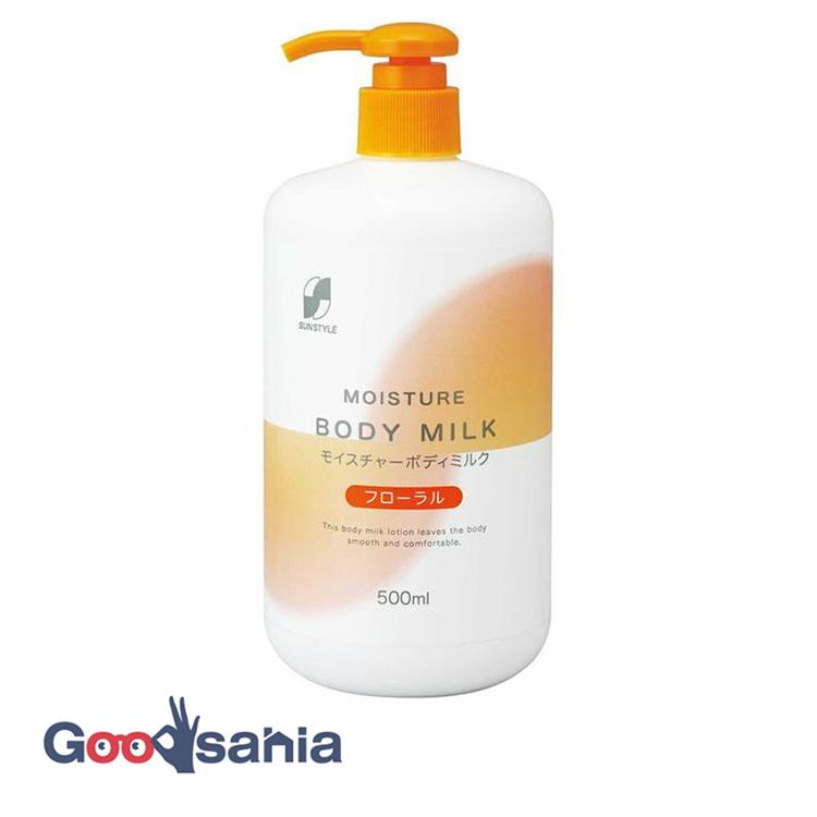 熊野油脂 モイスチャー ボディミルク フローラル 500ml : Goodsania