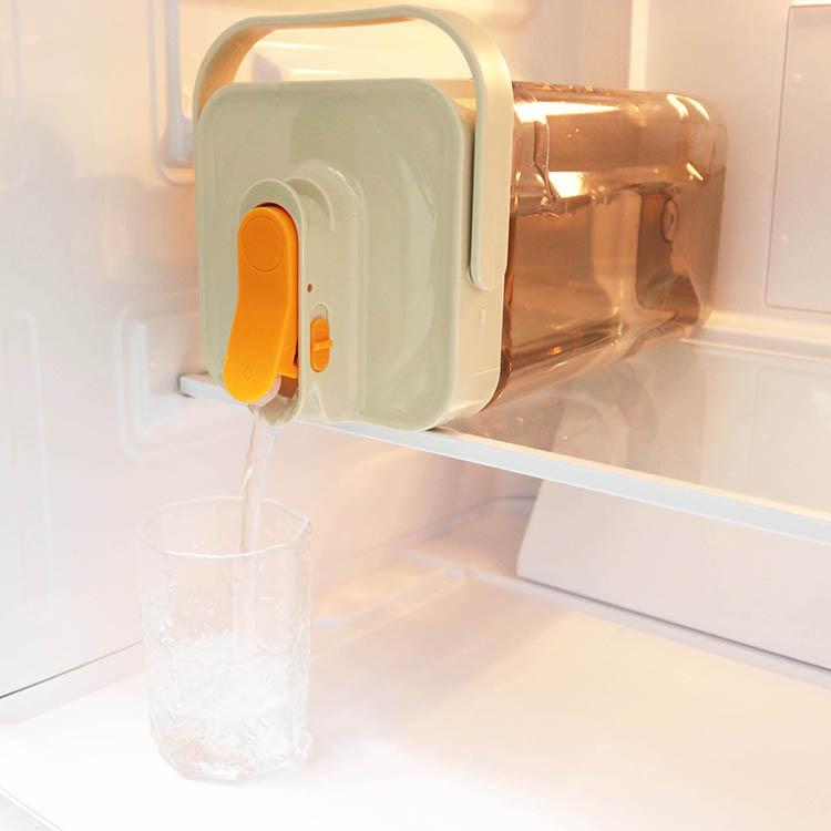 トレードワン 冷水筒 冷蔵庫の中でドリンクサーバー 3.5L 約13.6×13.5