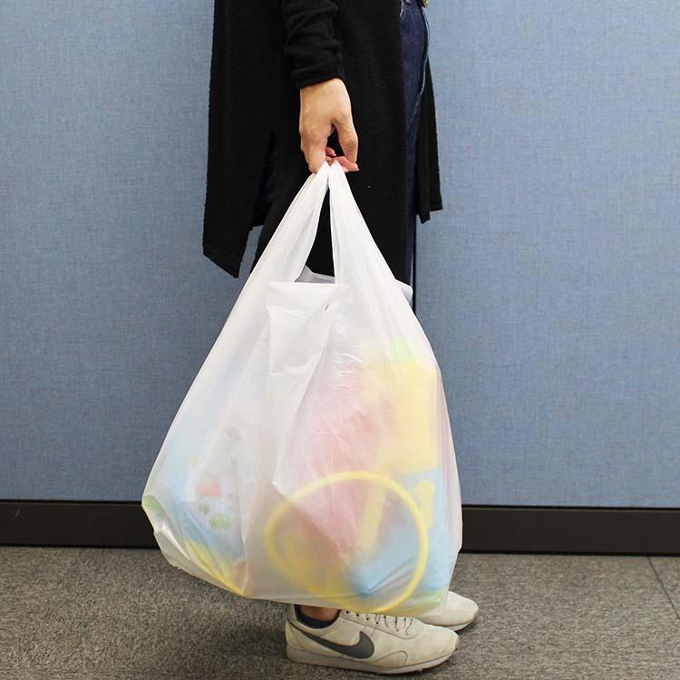 ハウスホールドジャパン レジ袋 とって付 お買い得 ゴミ分別用 ポリ袋