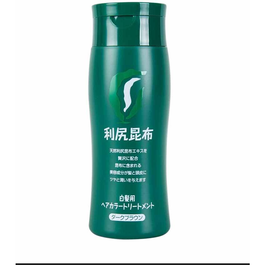 利尻ヘアカラートリートメント ダークブラウン 200g : Goodsaniaマック