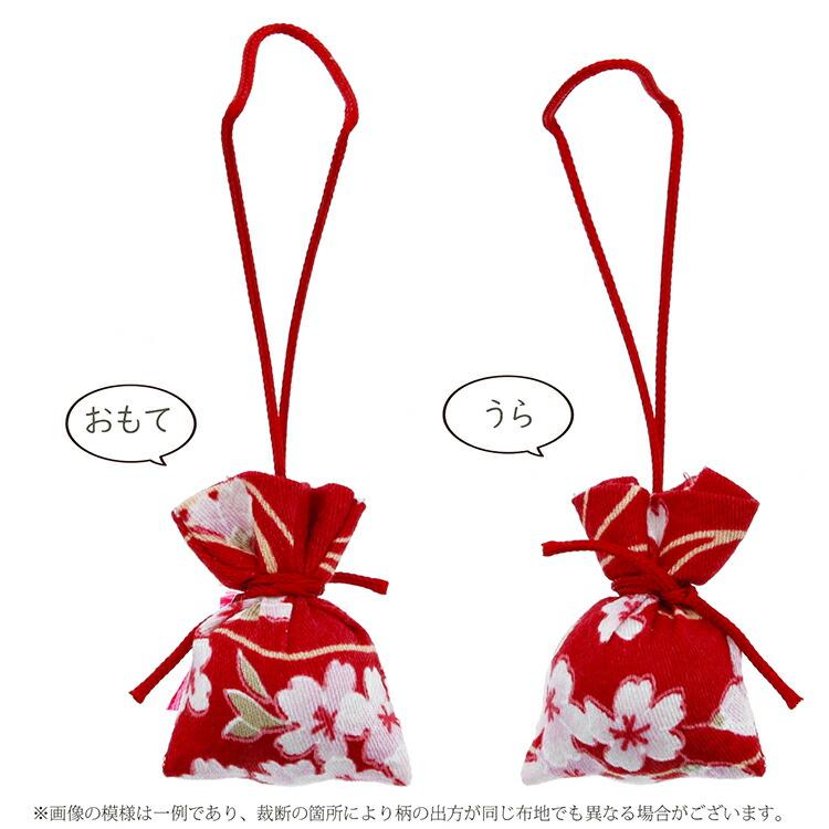 まつみ工芸 ストラップ 琴鈴の音 日本製 レッド 約8.5×3×2cm