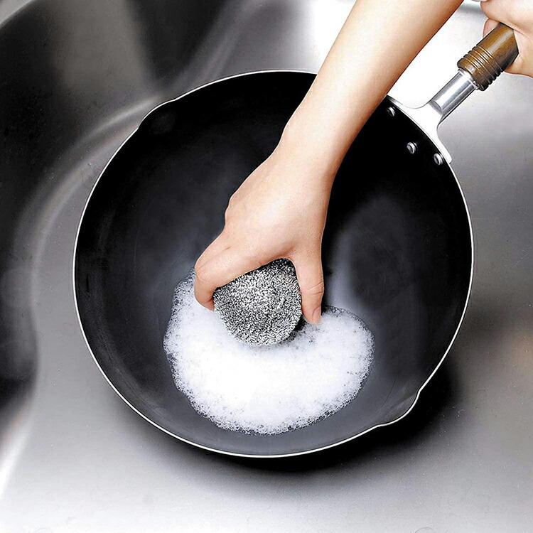 オーエ タワシ プレミアム ステンレスたわし ジャンボ シルバー 約7.5