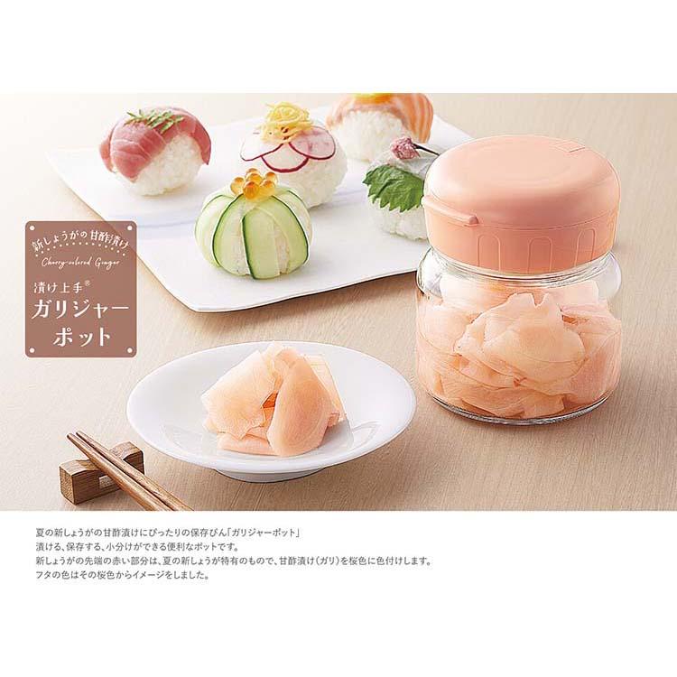 東洋佐々木ガラス 保存容器 漬け上手 ガリジャーポット 大 485ml 日本
