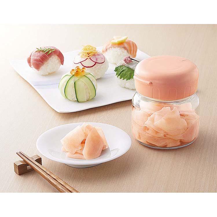 東洋佐々木ガラス 保存容器 漬け上手 ガリジャーポット 大 485ml 日本