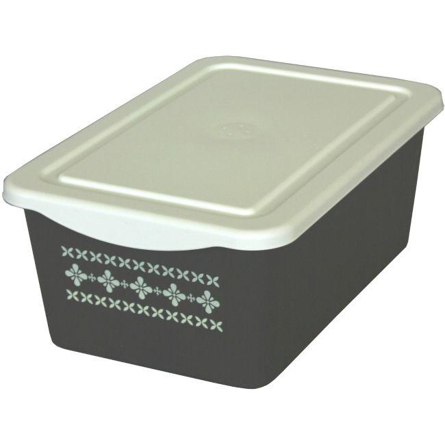 平和工業 クローズボックス 中型 チョコレートブラウン : Goodsania