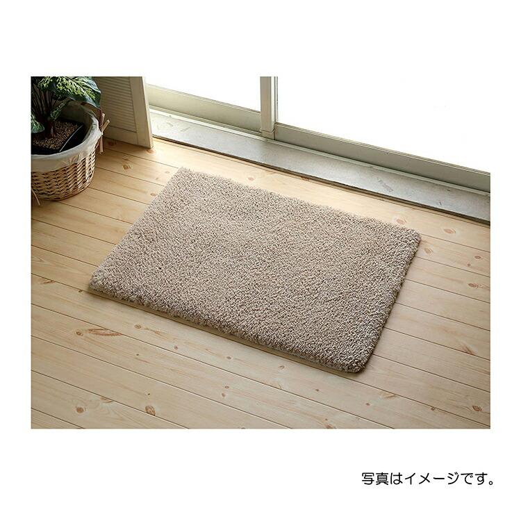 橋爪商店 バスマット エンジェルステップ ライトグレー 約70cm×100cm