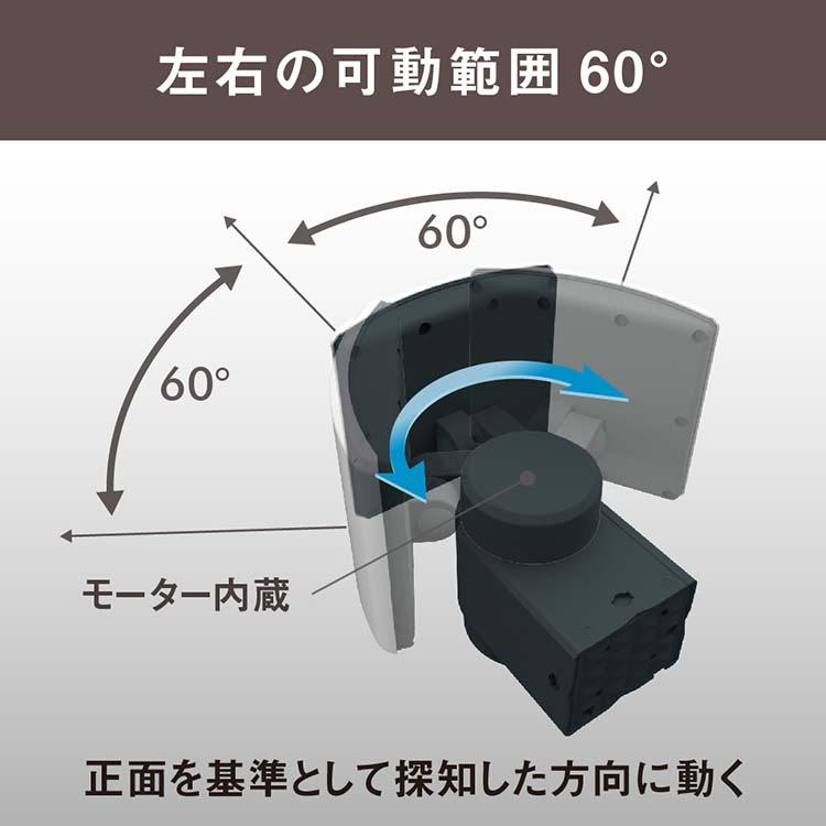RITEX ムサシ センサーライト 20Wワイド 追尾式 LEDセンサーライト Wi