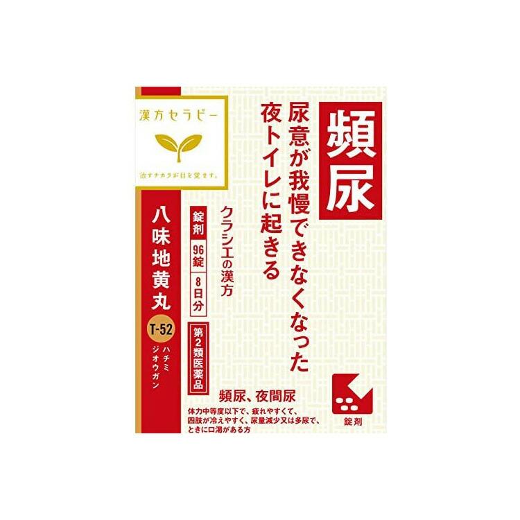 第2類医薬品 「クラシエ」漢方八味地黄丸料エキス錠 96錠 : Goodsaniaマック土居店 - 通販 - Yahoo!ショッピング